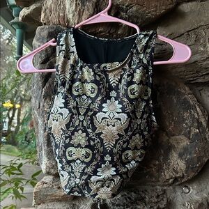 Floral Patterned Swimsuit